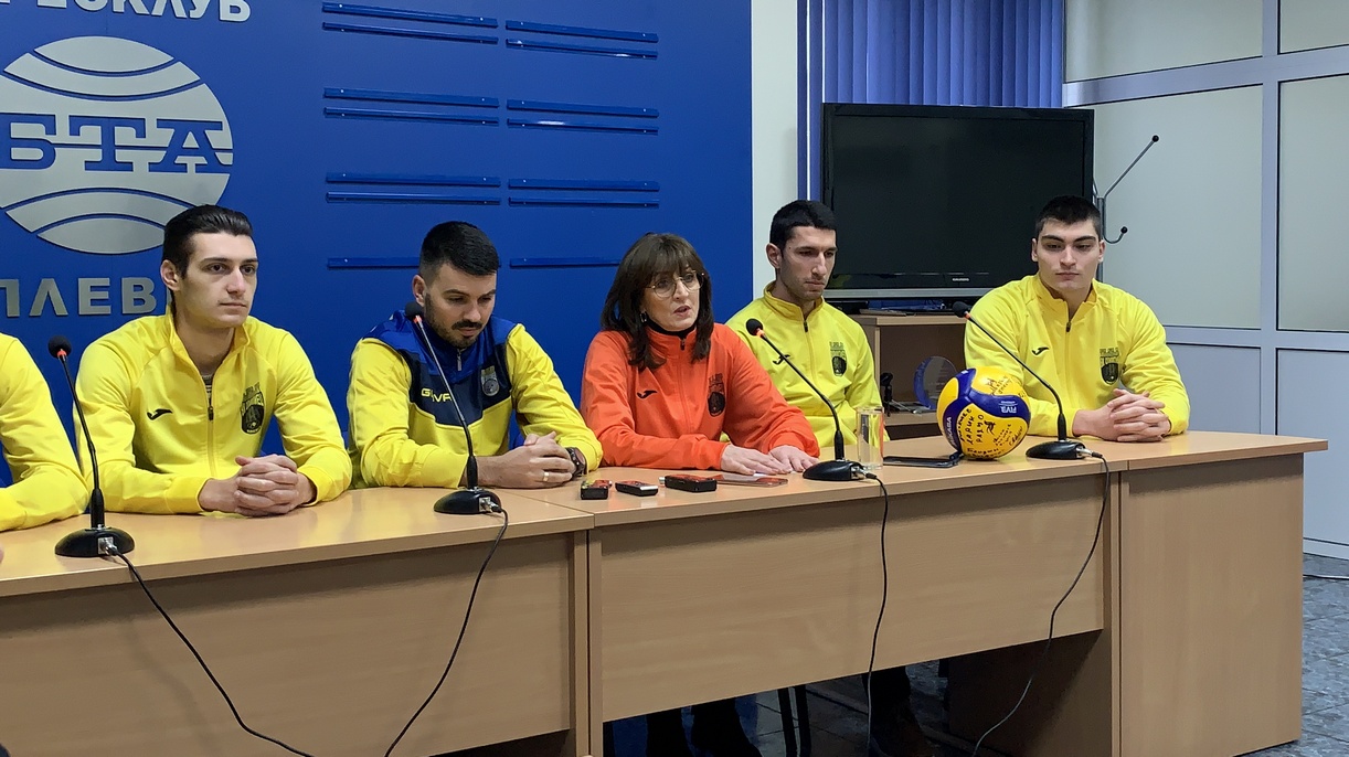 ВК „Олимпиец“ възроди мъжкия отбор по волейбол в Плевен